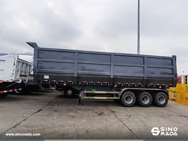 Mauritania-  1 Unit 3-axles Heavy Duty Tipping Semi-Trailer