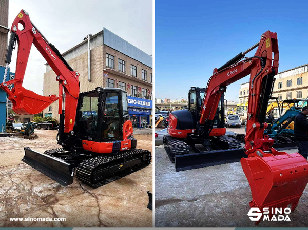 Reunion - 1 Unit KUBOTA KX163 Excavator & 1 RUNSHARE RX1212 Scissor Lift