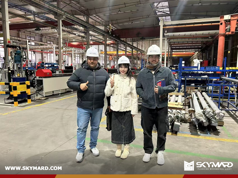 Saudi Arabia Customers Visited SKYMARD Office