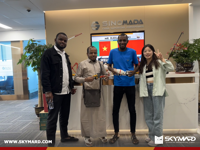 Cameroon Customers Visited SKYMARD Office