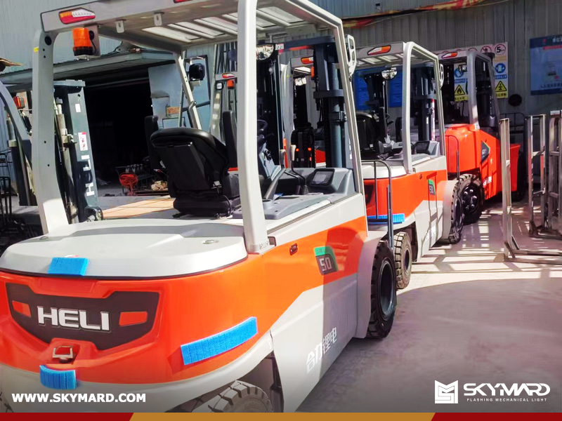 Mexico - 4 Units HELI CPD50-G2BLI & CPD60-GB2DLI Forklifts
