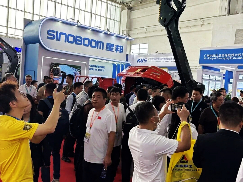 SINOBOOM Unveils Latest Aerial Work Platforms at BICES 2025