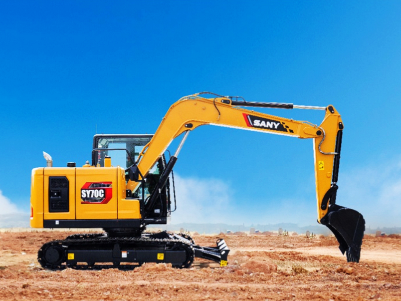 SANY SY70C: Upgraded Efficiency, Durability and Operator Comfort