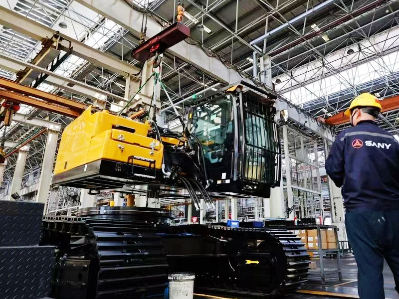 SANY Showcases Shanghai’s Advanced Manufacturing Strength