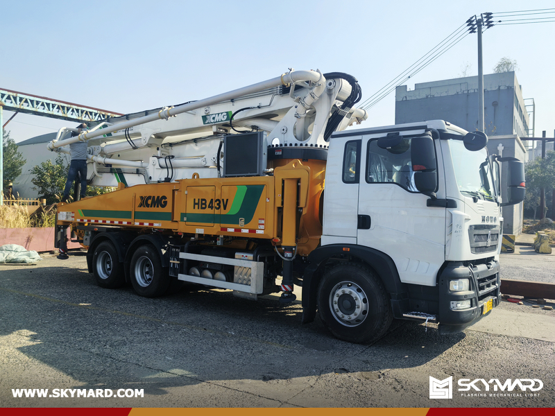 Democratic Republic of the Congo - 1 Unit XCMG XS72V Pump Truck