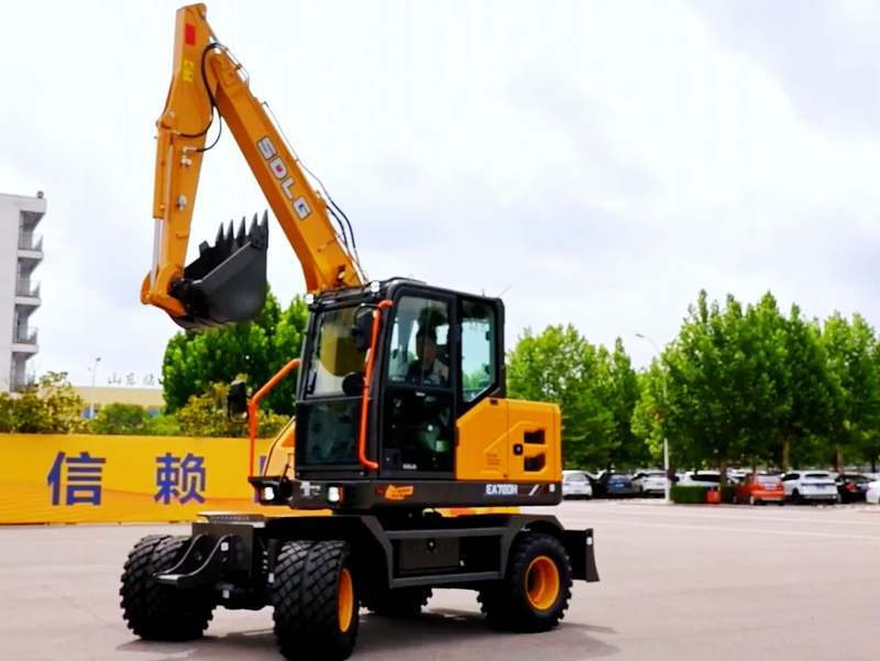 SDLG EA780H Plus Wheeled Excavator Overview