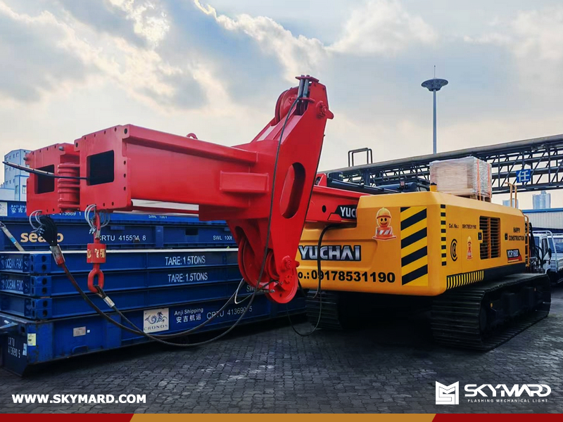 Philippines - 1 Unit YUCHAI YCR160D Rotary Drilling Rig