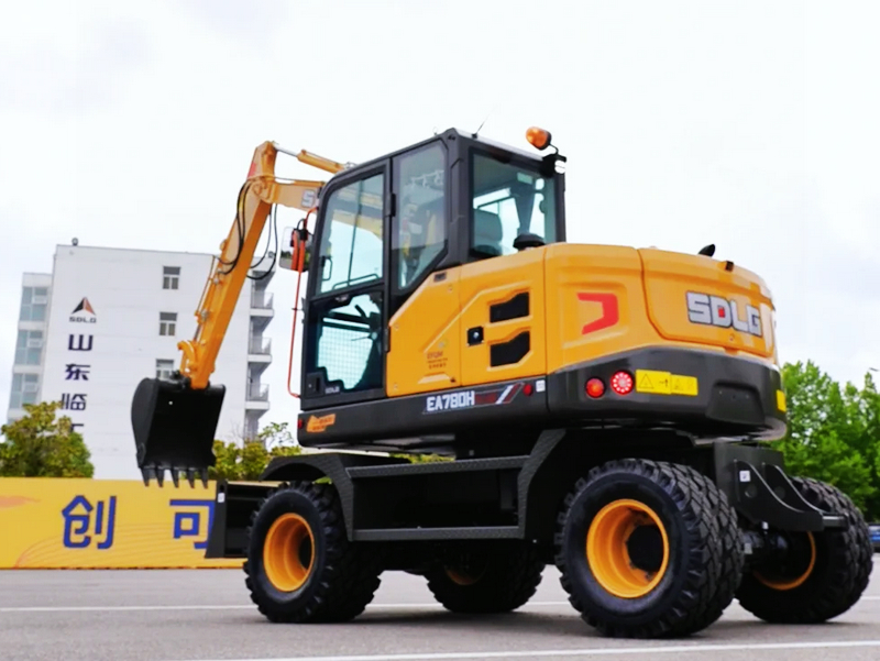 SDLG EA780H Plus Wheeled Excavator Overview