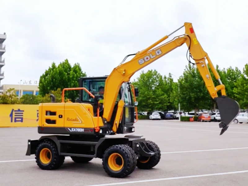 SDLG EA780H Plus Wheeled Excavator Overview