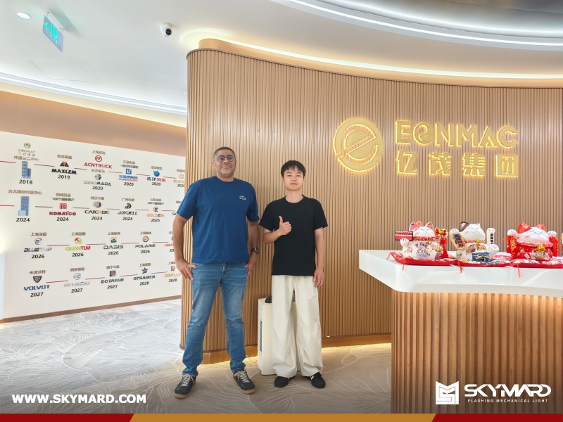 France Customer Visited SKYMARD Office