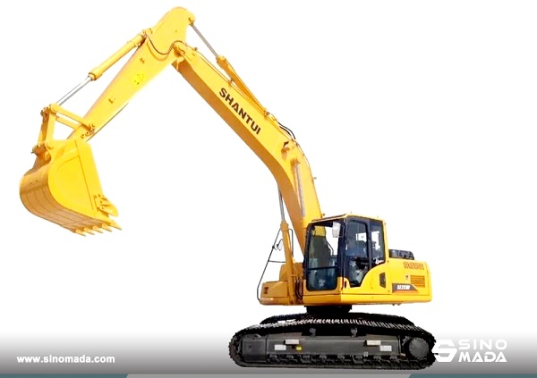 SHANTUI SE220W Excavator Has Powerful Performance For Earthmoving 