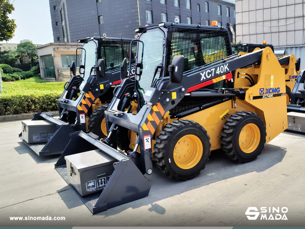 Argentina - 4 Units XCMG XC740K Skid Steer Loader