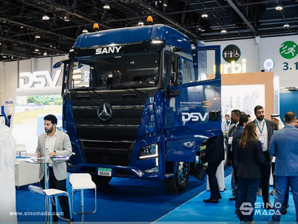 SANY Electric Trucks Help Green Logistics In UAE