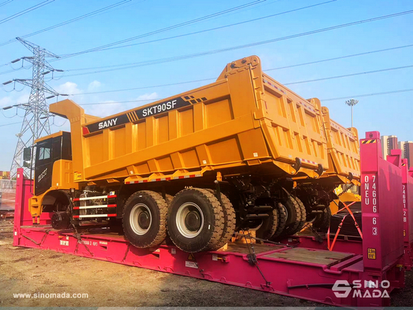 Spain - 4 Units SANY SKT90S Mining Dump Truck