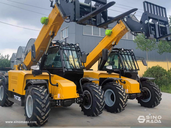 Russia - 2 Units SINOMADA TH735 Telescopic Handler