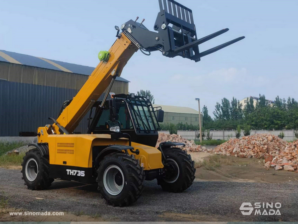 Russia - 2 Units SINOMADA TH735 Telescopic Handler