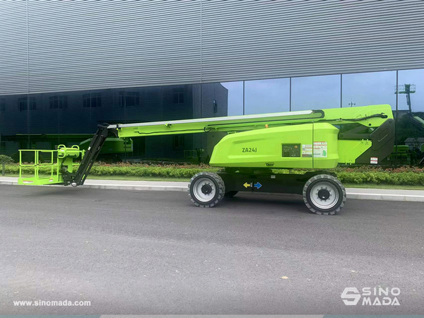 Spain - 4 Units RUNSHARE RX1617 Electric Scissor Lift & ZOOMLION ZA24J Articulated Boom Lift & ZOOMLION ZT30J Telescopic Boom Lift 