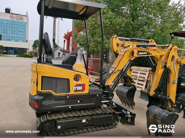 Anguilla - 1 Unit SANY SY16C Crawler Excavator 