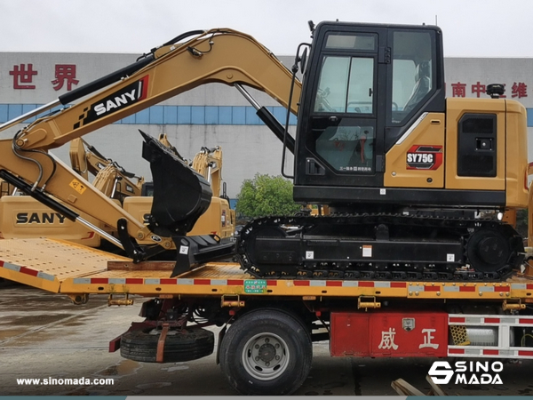 Anguilla - 1 Unit SANY SY75C Crawler Excavator