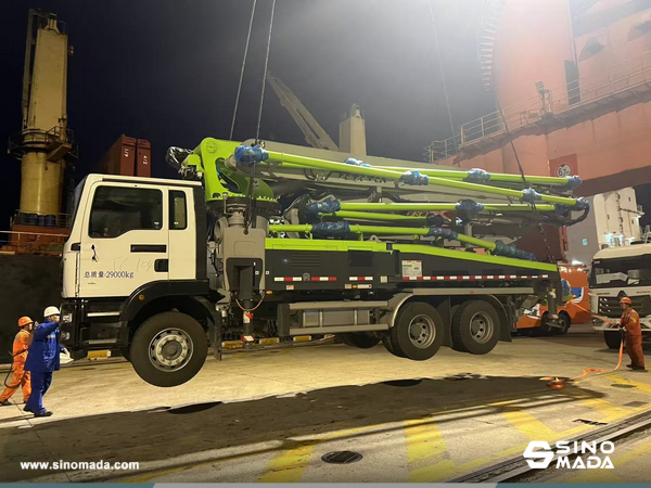 Uganda - 1 Unit ZOOMLION 43M Concrete Pump Truck